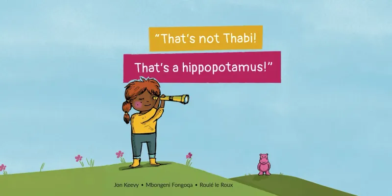 Thats not Thabi thats A Hippopotamus